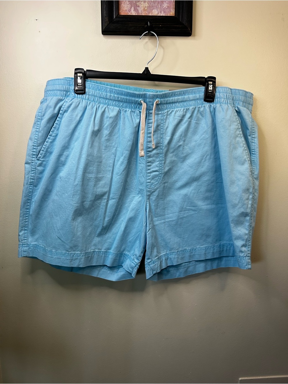 New Lt Blue Stretch Shorts